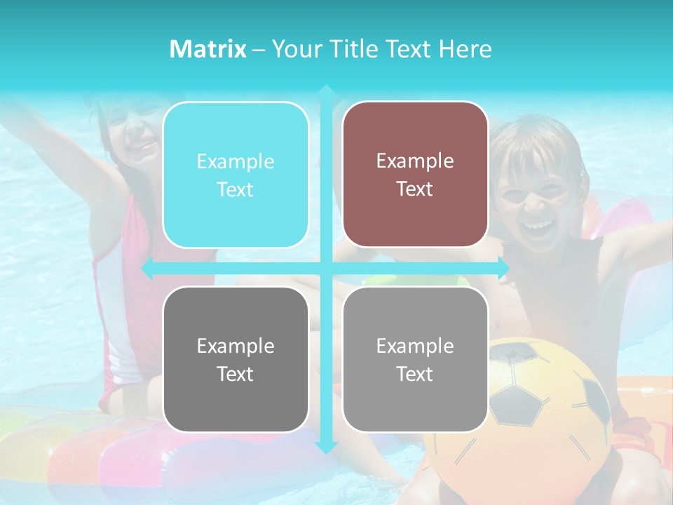 Adorable Vacation Happiness PowerPoint Template