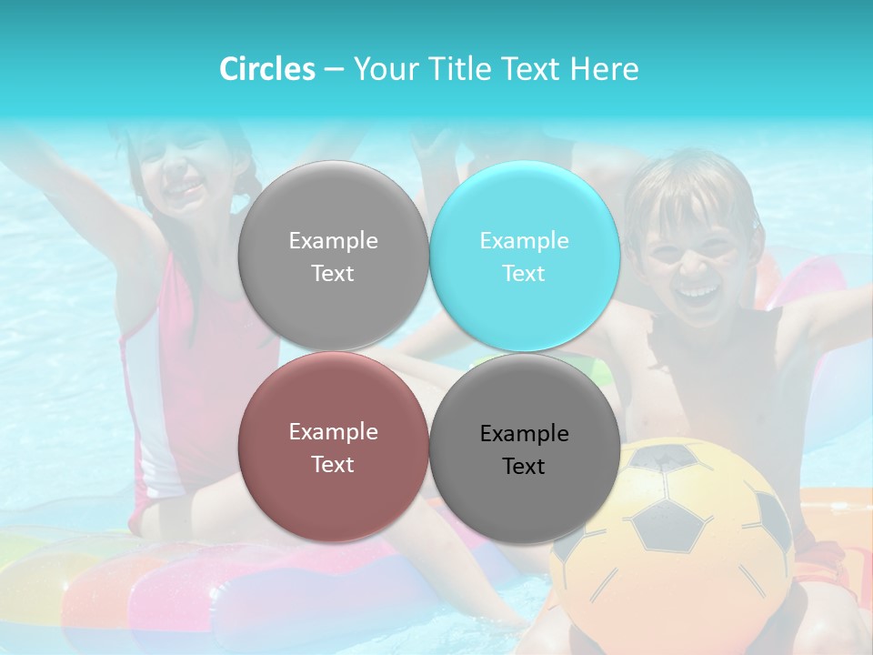 Adorable Vacation Happiness PowerPoint Template