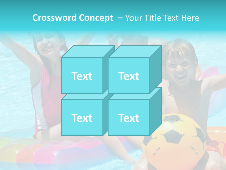 Adorable Vacation Happiness PowerPoint Template