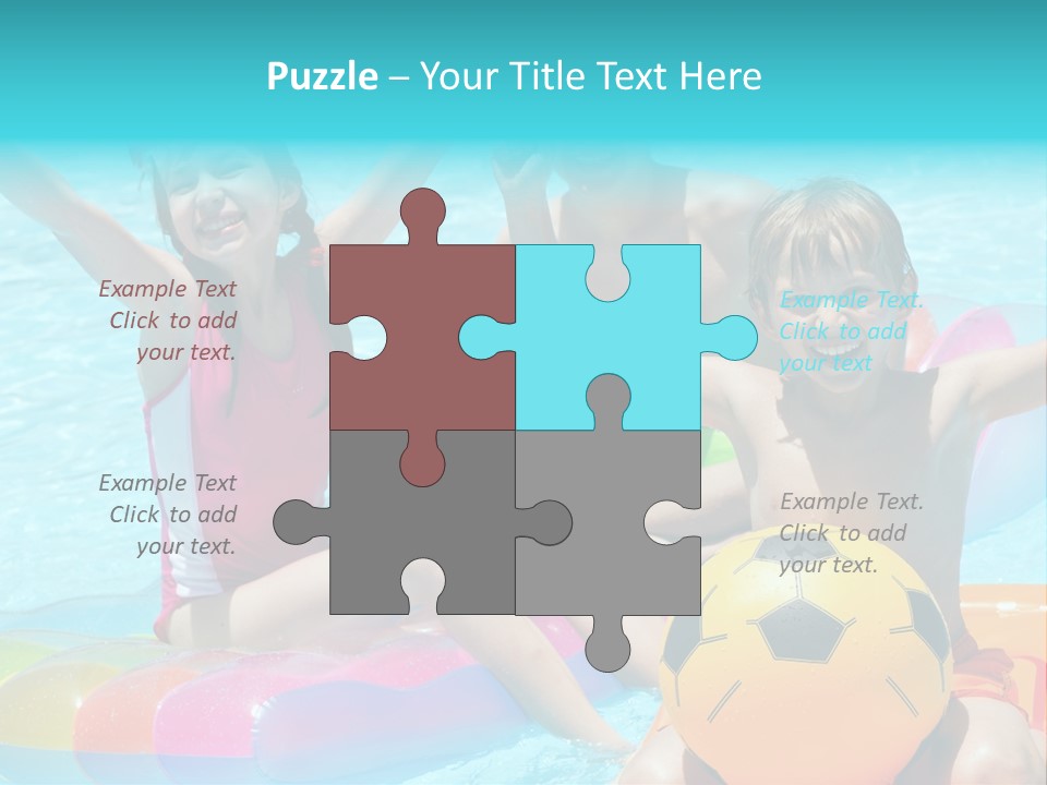 Adorable Vacation Happiness PowerPoint Template