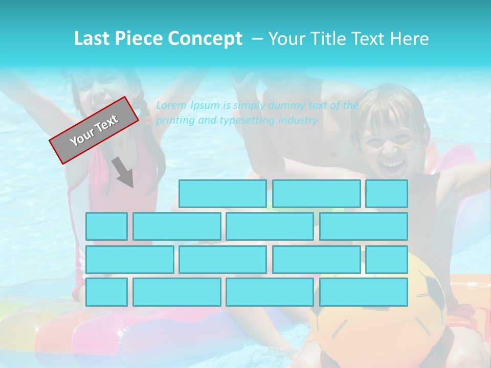 Adorable Vacation Happiness PowerPoint Template