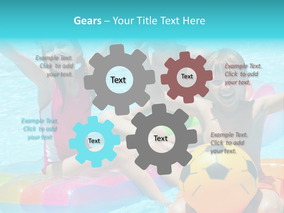 Adorable Vacation Happiness PowerPoint Template