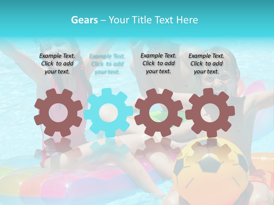 Adorable Vacation Happiness PowerPoint Template