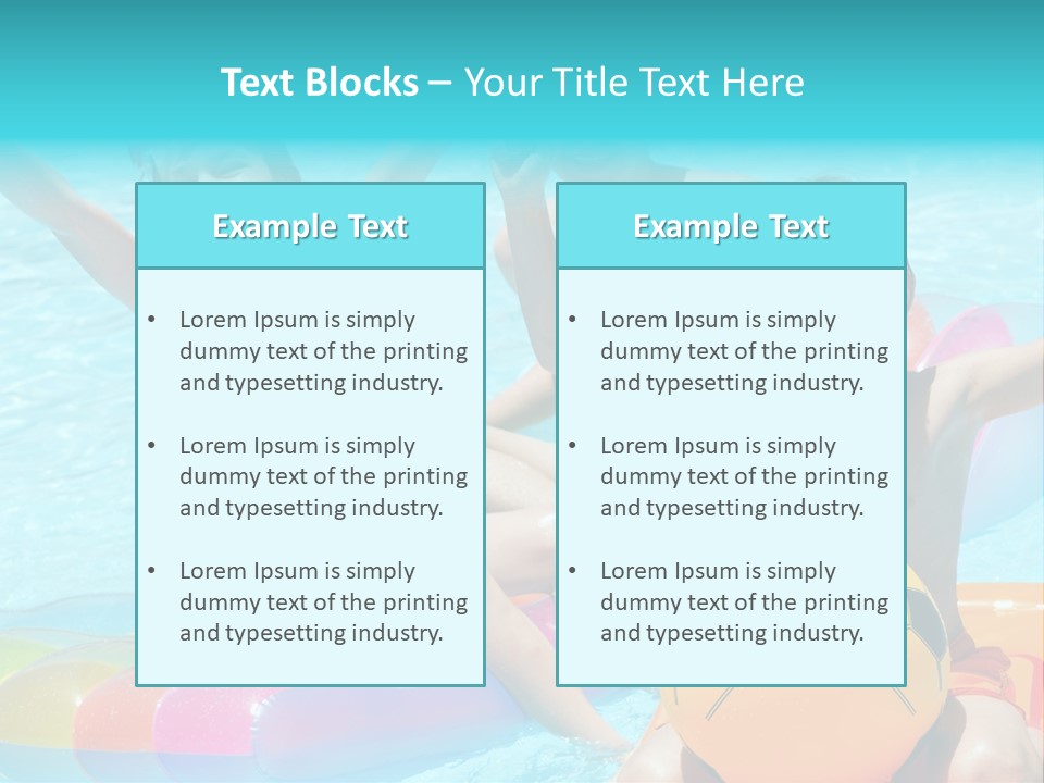 Adorable Vacation Happiness PowerPoint Template