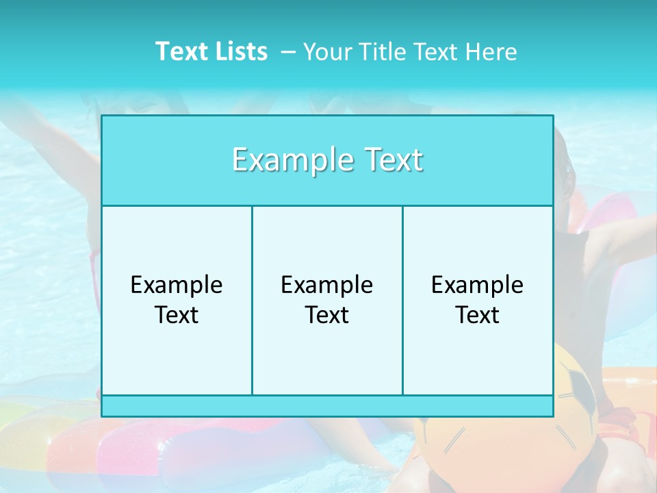 Adorable Vacation Happiness PowerPoint Template
