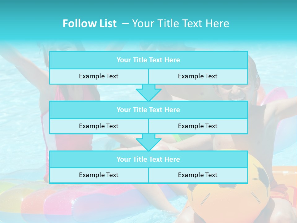 Adorable Vacation Happiness PowerPoint Template