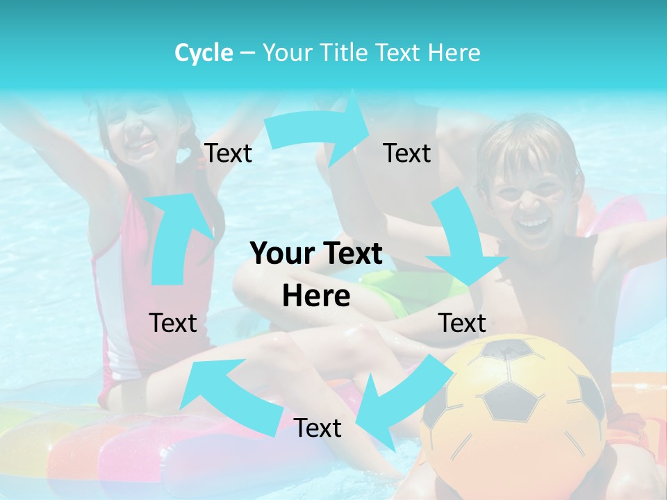 Adorable Vacation Happiness PowerPoint Template
