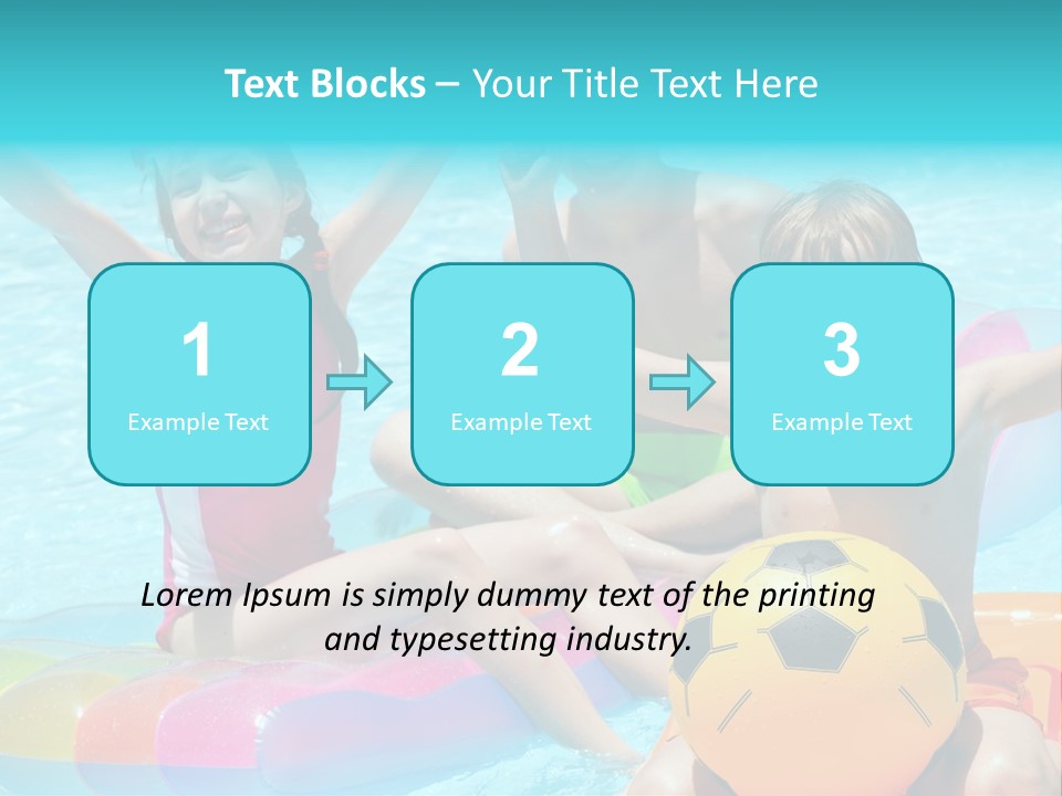 Adorable Vacation Happiness PowerPoint Template