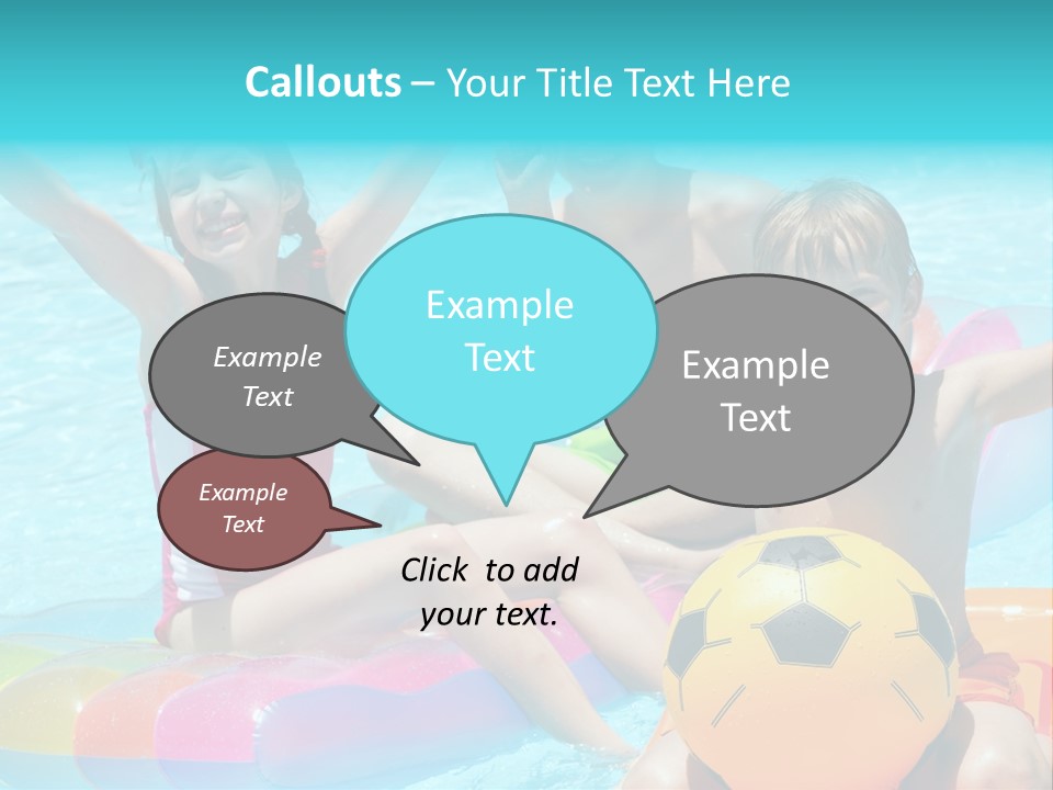 Adorable Vacation Happiness PowerPoint Template