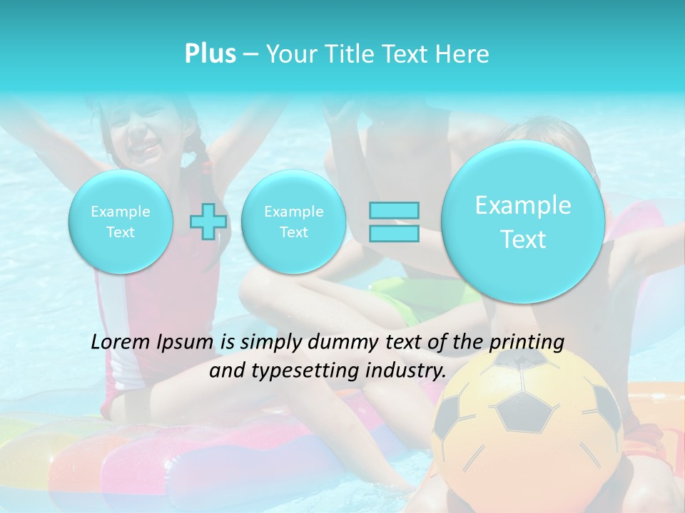 Adorable Vacation Happiness PowerPoint Template