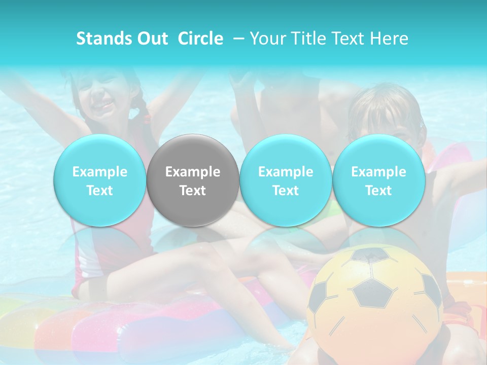 Adorable Vacation Happiness PowerPoint Template