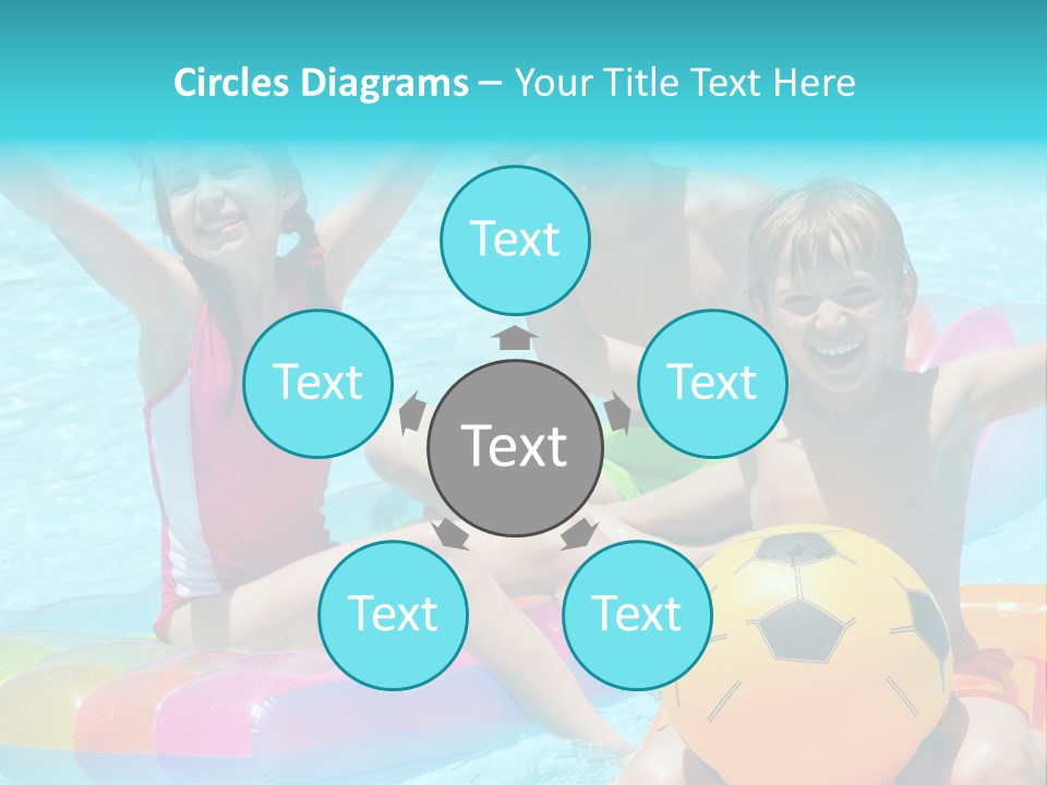 Adorable Vacation Happiness PowerPoint Template