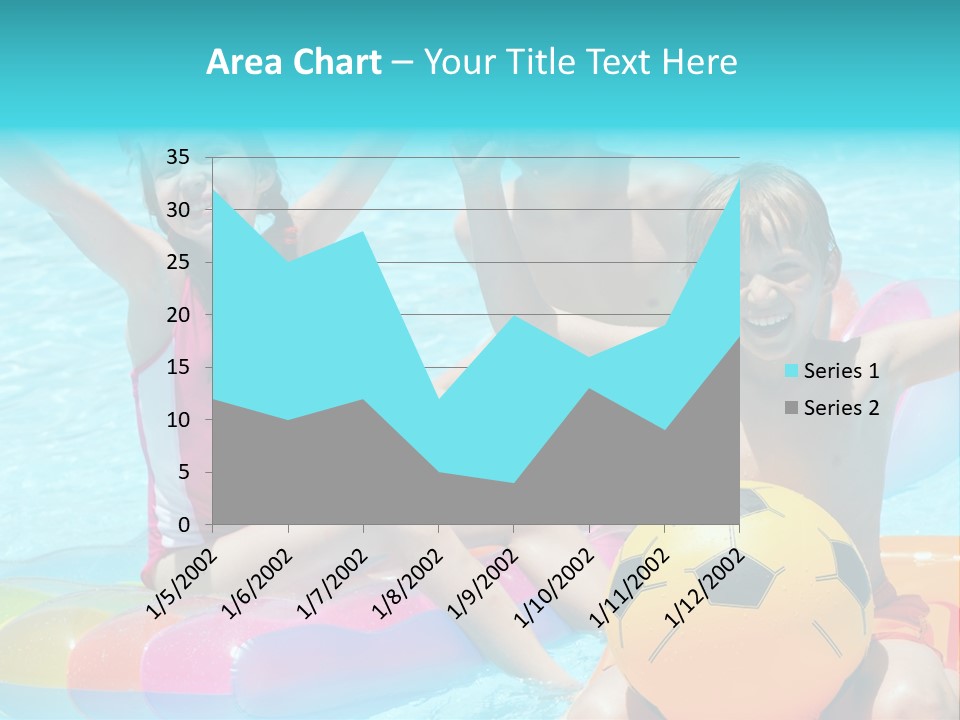 Adorable Vacation Happiness PowerPoint Template