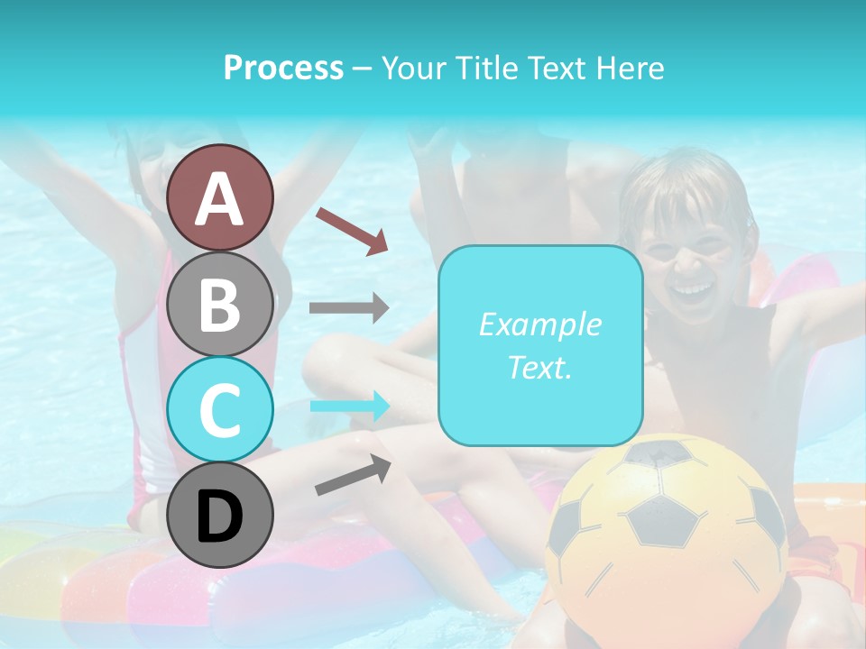 Adorable Vacation Happiness PowerPoint Template