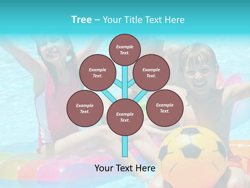 Adorable Vacation Happiness PowerPoint Template