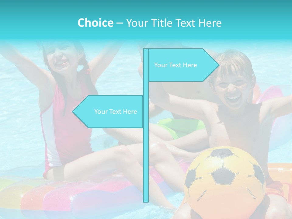 Adorable Vacation Happiness PowerPoint Template