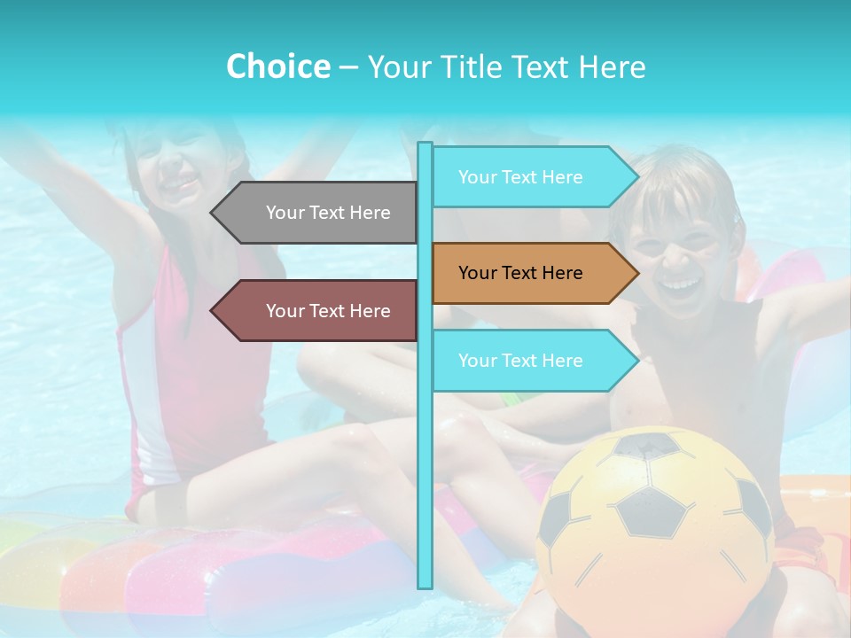 Adorable Vacation Happiness PowerPoint Template