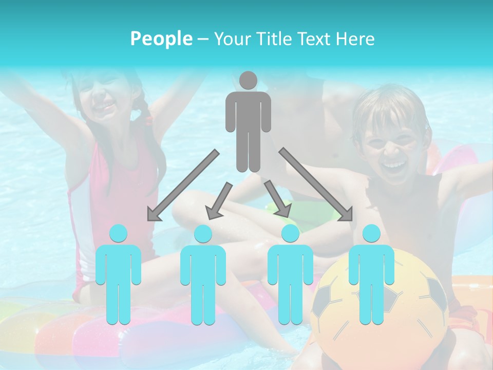 Adorable Vacation Happiness PowerPoint Template