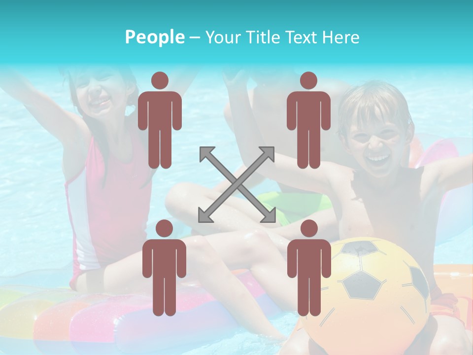 Adorable Vacation Happiness PowerPoint Template