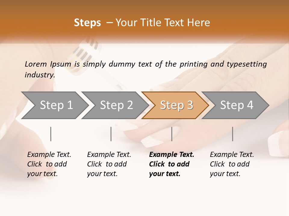 Pretty Relax Care PowerPoint Template