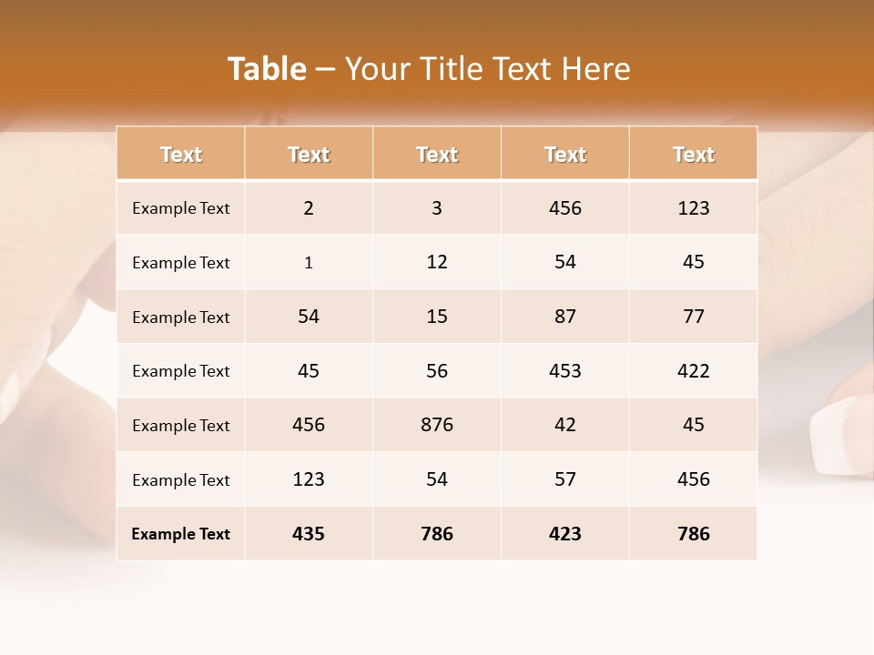 Pretty Relax Care PowerPoint Template