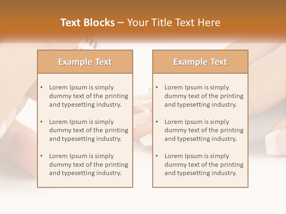 Pretty Relax Care PowerPoint Template