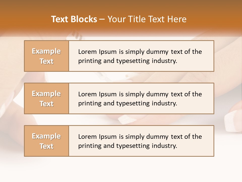 Pretty Relax Care PowerPoint Template