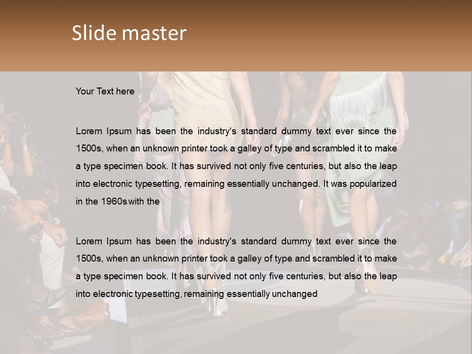 Modern Vogue Design PowerPoint Template