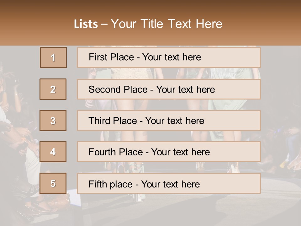 Modern Vogue Design PowerPoint Template