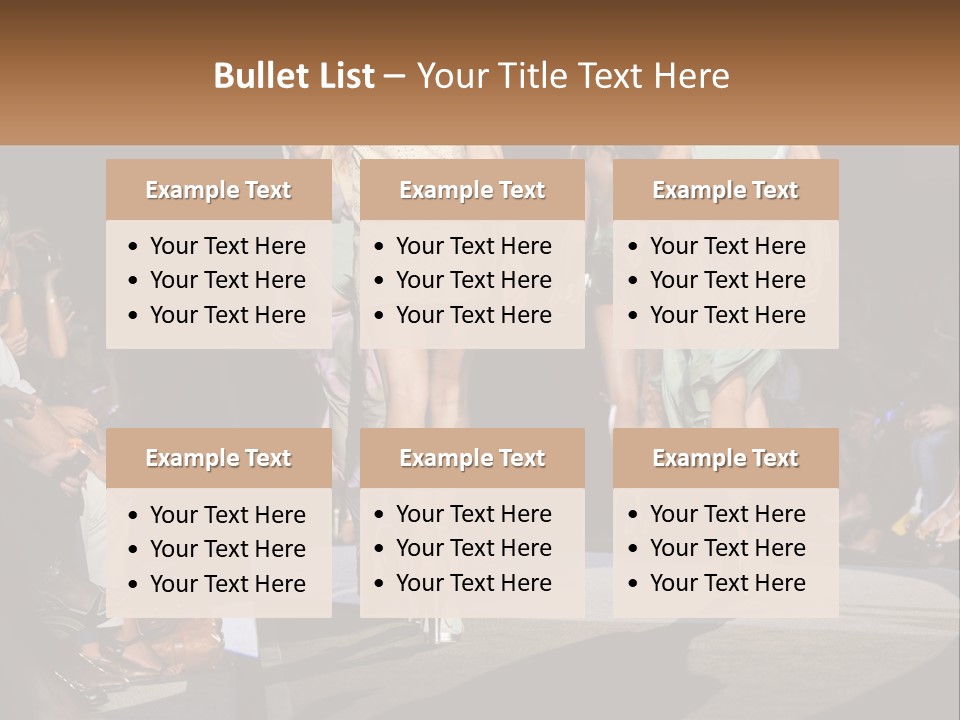 Modern Vogue Design PowerPoint Template