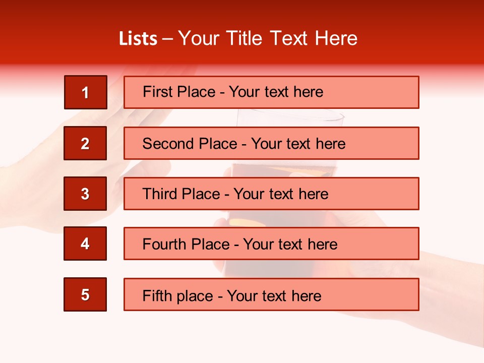 Drive Glass Lifestyle PowerPoint Template