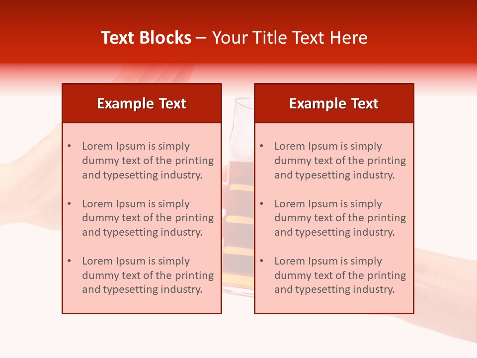 Drive Glass Lifestyle PowerPoint Template