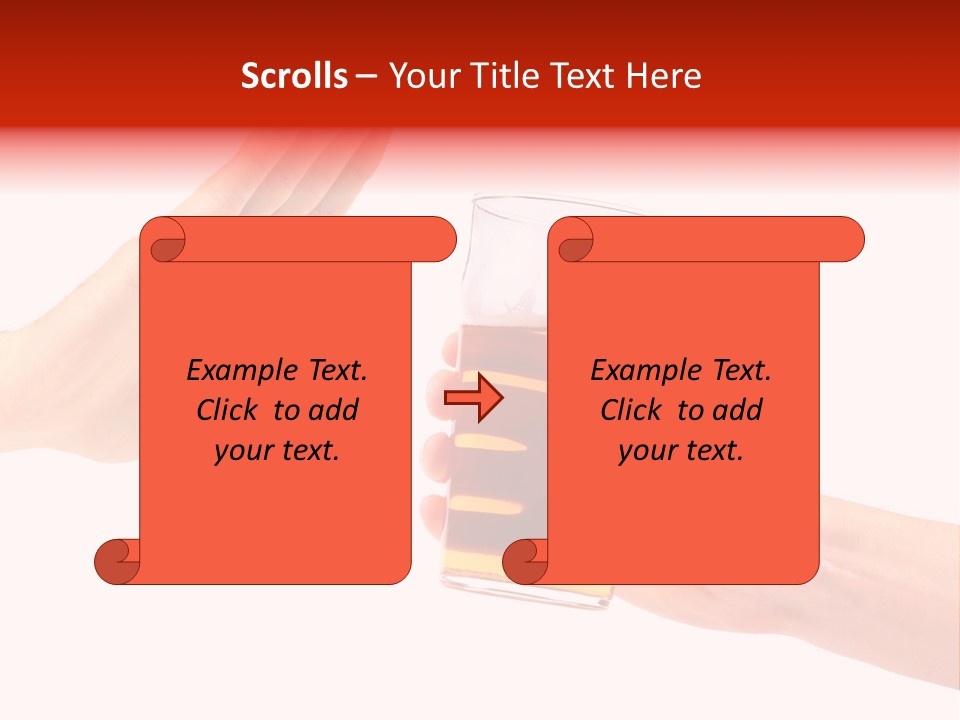 Drive Glass Lifestyle PowerPoint Template