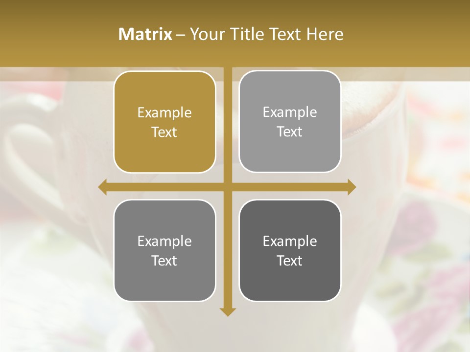 Dessert Cocoa Warm PowerPoint Template