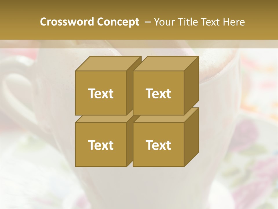 Dessert Cocoa Warm PowerPoint Template