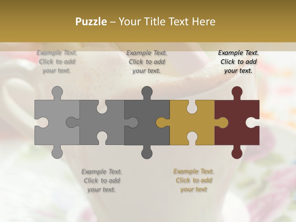 Dessert Cocoa Warm PowerPoint Template