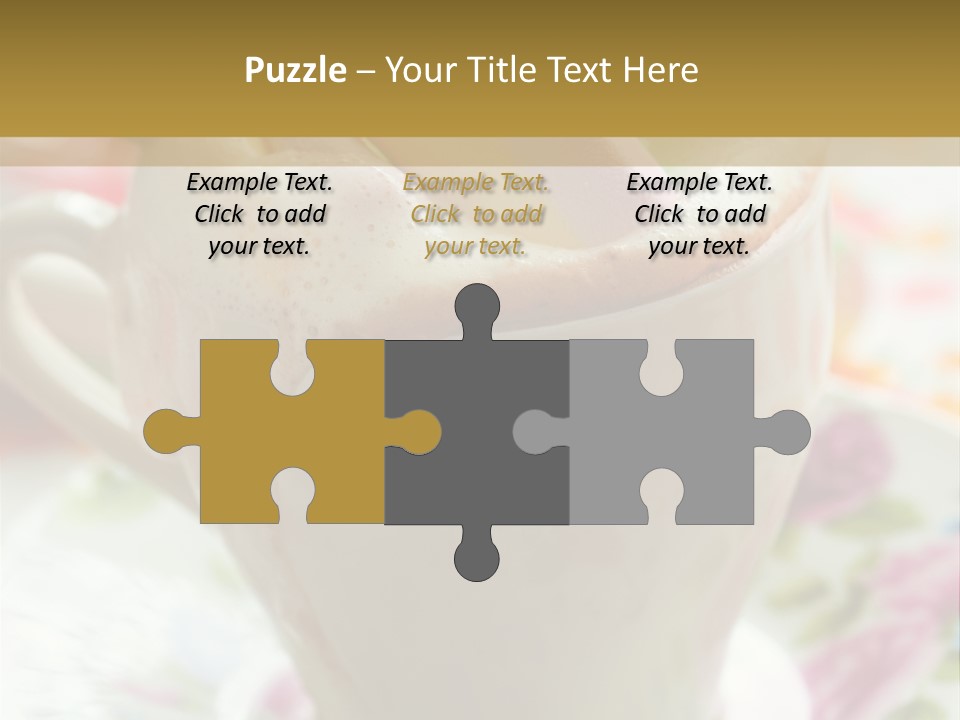 Dessert Cocoa Warm PowerPoint Template