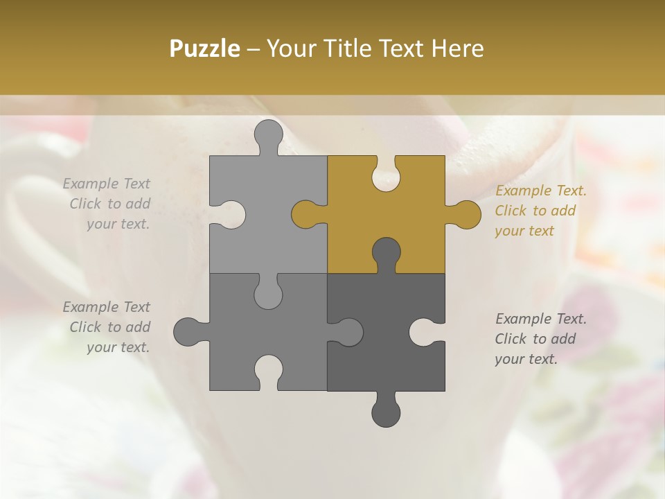 Dessert Cocoa Warm PowerPoint Template