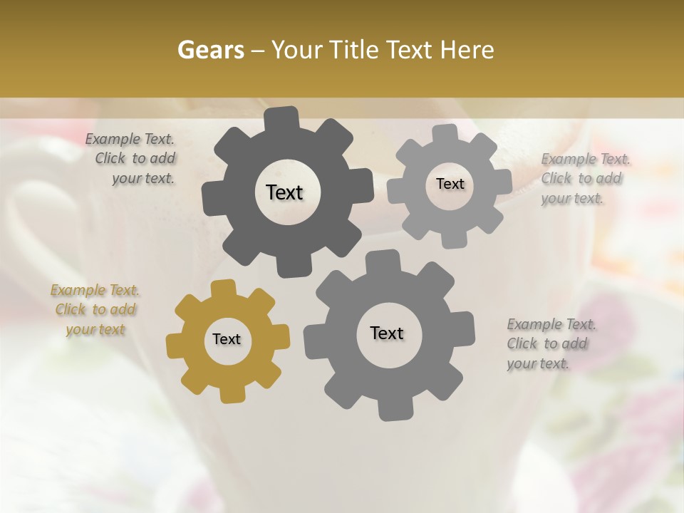 Dessert Cocoa Warm PowerPoint Template