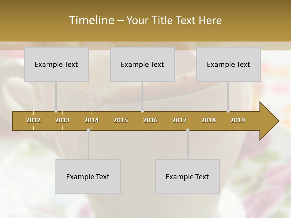 Dessert Cocoa Warm PowerPoint Template