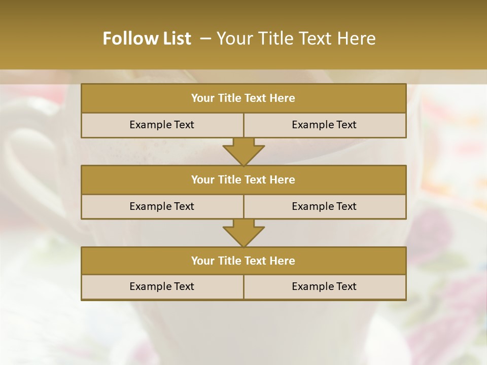 Dessert Cocoa Warm PowerPoint Template