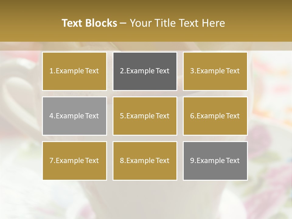 Dessert Cocoa Warm PowerPoint Template