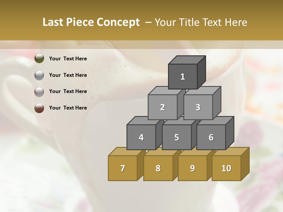 Dessert Cocoa Warm PowerPoint Template