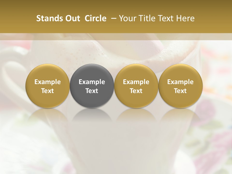 Dessert Cocoa Warm PowerPoint Template