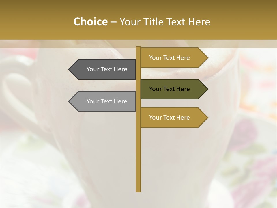 Dessert Cocoa Warm PowerPoint Template