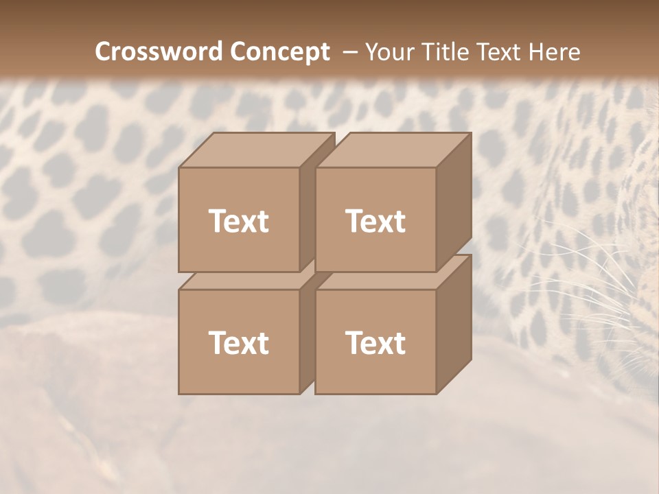 Cat Wildlife Safari PowerPoint Template