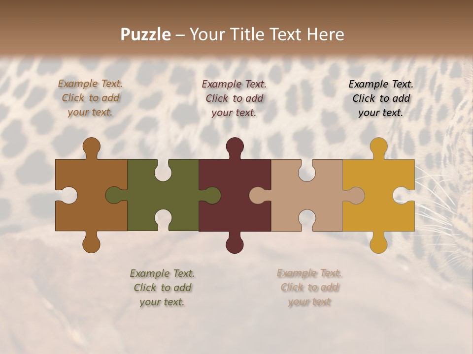 Cat Wildlife Safari PowerPoint Template