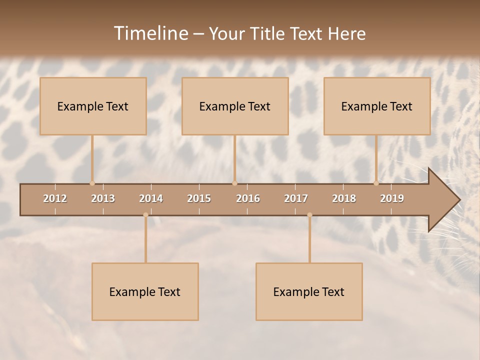 Cat Wildlife Safari PowerPoint Template