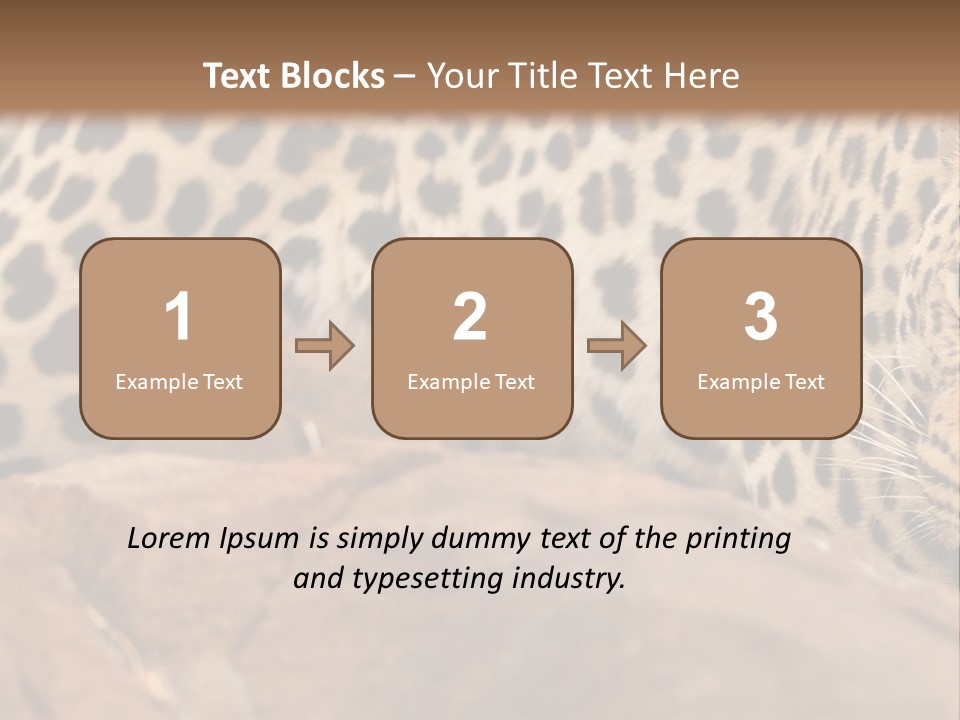 Cat Wildlife Safari PowerPoint Template