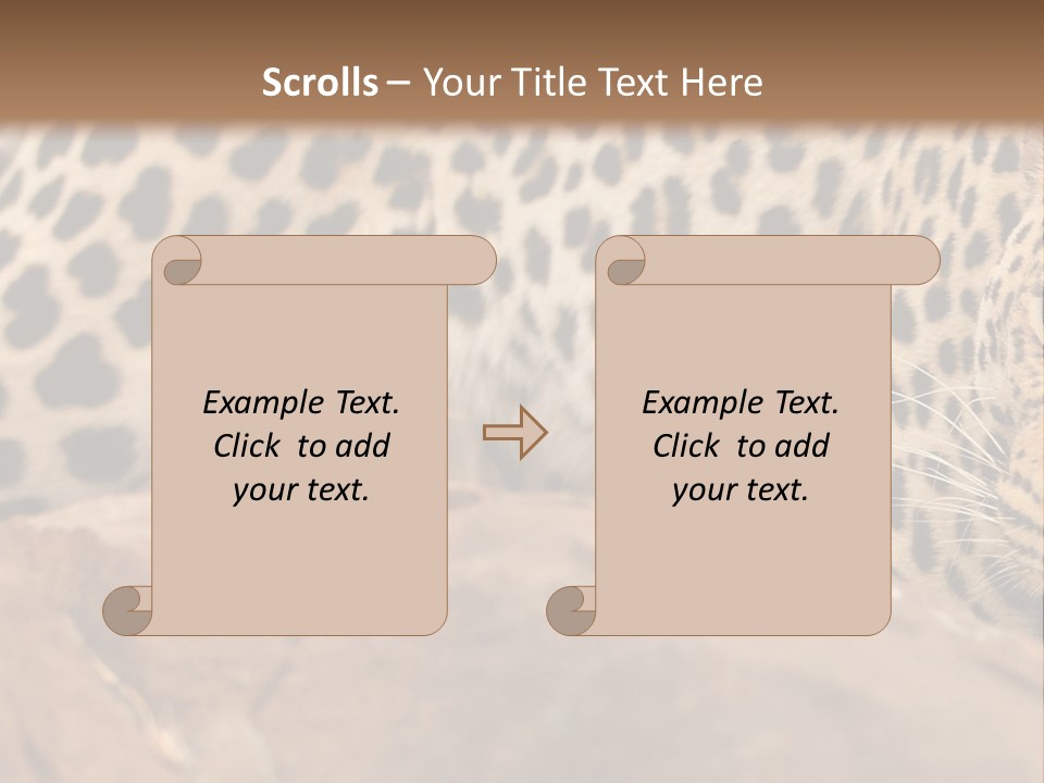 Cat Wildlife Safari PowerPoint Template